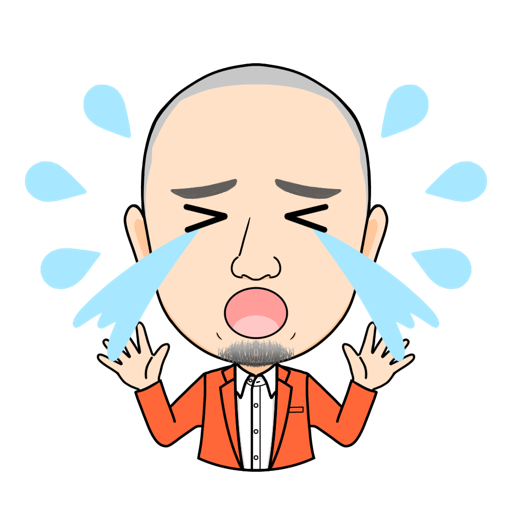 大泣きするもりっしー